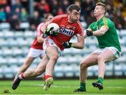 19 March 2017; Peter Kelleher of Cork in action against Brian Power of Meath during the Allianz Football League Division 2 Round 5 match between Cork and Meath at Páirc Uí Rinn in Cork. Photo by Matt Browne/Sportsfile