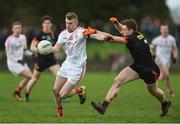 19 March 2017; Jim McEneaney of Louth in action against Charlie Vernon of Armagh during the Allianz Football League Division 3 Round 5 match between Louth and Armagh at the Gaelic Grounds in Drogheda, Co Louth. Photo by Eóin Noonan/Sportsfile