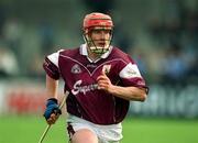 30 March 2002; Ollie Canning of Galway during the Allianz Hurling League Division 1A Round 1 match between Dublin and Galway at Parnell Park in Dublin. Photo by Damien Eagers/Sportsfile