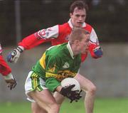 31 March 2002; Kevin Lynch of Kerry during the Allianz National Football League Division 2A Round 7 match between Louth and Kerry at Páirc Mhuire in Ardee in Louth. Photo by Aoife Rice/Sportsfile