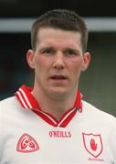 31 March 2002; Colin Holmes of Tyrone prior to the Allianz Football League Division 1A Round 7 match between Cork and Tyrone at Páirc Uí Chaoimh in Cork. Photo by Brendan Moran/Sportsfile