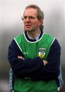 30 March 2002; Offaly manager Fr Tom Fogarty during the Allianz National Hurling League Division 1B Round 1 match between Offaly and Tipperary in St Brendan's Park in Birr, Offaly. Photo by Brendan Moran/Sportsfile