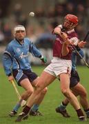 30 March 2002; Declan O'Brien of Galway during the Allianz Hurling League Division 1A Round 1 match between Dublin and Galway at Parnell Park in Dublin. Photo by Damien Eagers/Sportsfile