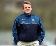 30 March 2002; Tipperary manager Nicky English prior to the Allianz National Hurling League Division 1B Round 1 match between Offaly and Tipperary in St Brendan's Park in Birr, Offaly. Photo by Brendan Moran/Sportsfile