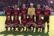 7 April 2002; The Bohemians team prior to the FAI Carlsberg Senior Challenge Cup Final match between Bohemians and Dundalk at Tolka Park in Dublin. Photo by David Maher/Sportsfile