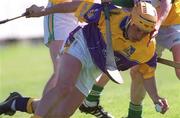 7 April 2002; Rory McCarthy of Wexford during the Allianz National Hurling League Division 1B Round 5 match between Offaly and Wexford at St Brendan's Park in Birr, Offaly. Photo by Aoife Rice/Sportsfile