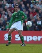 10 April 2002; Stephen Kelly of Republic of Ireland during the UEFA U19 European Championships Intermediary Round Second Leg match between Republic of Ireland and Netherlands at Turner's Cross in Cork. Photo by Aoife Rice/Sportsfile