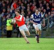 14 April 2002; Paul McGrane of Armagh during the Allianz National Football League Division 2 Semi-Final match between Armagh and Laois at Pearse Park in Longford. Photo by Ray McManus/Sportsfile