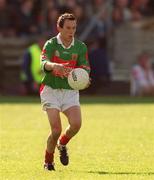 14 April 2002; Conor Mortimer of Mayo during the Allianz National Football League Division 1 Semi-Final match between Mayo and Tyrone at Brewster Park in Enniskillen, Fermanagh. Photo by Damien Eagers/Sportsfile