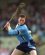 14 April 2002; Tomás McGrane of Dublin during the Allianz National Hurling League Division 1 Relegation Play-Off match between Dublin and Derry at Brewster Park in Enniskillen, Fermanagh. Photo by Damien Eagers/Sportsfile