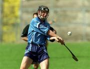 14 April 2002; Liam Ryan of Dublin during the Allianz National Hurling League Division 1 Relegation Play-Off match between Dublin and Derry at Brewster Park in Enniskillen, Fermanagh. Photo by Damien Eagers/Sportsfile