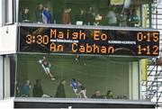 19 March 2017; A reflected image in glass during the Allianz Football League Division 1 Round 5 match between Mayo and Cavan at Elverys MacHale Park in Castlebar, Co Mayo. Photo by David Maher/Sportsfile