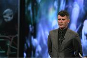 19 March 2017; Republic of Ireland Assistant Manager Roy Keane during the Three FAI International Soccer Awards at RTE Studios in Donnybrook, Dublin. Photo by Brendan Moran/Sportsfile