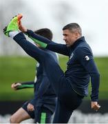 20 March 2017; Jonathan Walters of Republic of Ireland in action during squad training at FAI National Training Centre in Abbotstown Co. Dublin. Photo by David Maher/Sportsfile