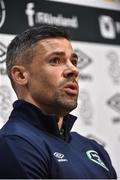 20 March 2017; Jonathan Walters of Republic of Ireland during a press conference at FAI National Training Centre in Abbotstown Co. Dublin. Photo by David Maher/Sportsfile