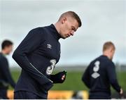 20 March 2017; James McClean of Republic of Ireland during squad training at FAI National Training Centre in Abbotstown Co. Dublin. Photo by David Maher/Sportsfile