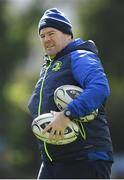 20 March 2017; Leinster scrum coach John Fogarty during squad training at UCD in Dublin. Photo by Stephen McCarthy/Sportsfile