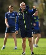 20 March 2017; Leinster senior coach Stuart Lancaster during squad training at UCD in Dublin. Photo by Stephen McCarthy/Sportsfile