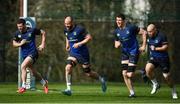 20 March 2017; Leinster players, from left, Fergus McFadden, Hayden Triggs, Isa Nacewa and Richardt Strauss during squad training at UCD in Dublin. Photo by Stephen McCarthy/Sportsfile