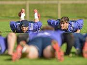20 March 2017; Duncan Williams, left, and Dan Goggin of Munster in action during squad training at the University of Limerick in Limerick. Photo by Diarmuid Greene/Sportsfile