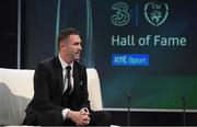 19 March 2017; Former Republic of Ireland captain and record goalscorer Robbie Keane during the Three FAI International Soccer Awards at RTE Studios in Donnybrook, Dublin. Photo by Brendan Moran/Sportsfile