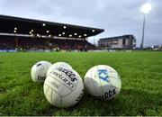18 March 2017; A general view of footballs on the pitch at Austin Stack Park before the Allianz Football League Division 1 Round 5 match between Kerry and Dublin at Austin Stack Park in Tralee, Co Kerry. Photo by Diarmuid Greene/Sportsfile