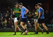 18 March 2017; Paul Geaney of Kerry with Philip McMahon of Dublin during the Allianz Football League Division 1 Round 5 match between Kerry and Dublin at Austin Stack Park in Tralee, Co Kerry. Photo by Diarmuid Greene/Sportsfile