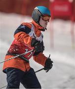 21 March 2017; Team Ireland's Sean McCartan, a member of Skiability Special Olympics Club, from Carryduff, Co. Antrim, competing during a Alpine Giant Slalom event at the 2017 Special Olympics World Winter Games at Schladming-Rohrmoos, Stadthalle Graz, in Graz, Austria. Photo by Ray McManus/Sportsfile