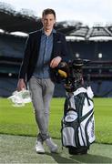 21 March 2017; The 18th annual All-Ireland GAA Golf Challenge was officially launched in GAA headquarters today by KN Group Managing Director Damien Gallagher, inter-county managers Derek McGrath of Waterford and Mickey Harte of Tyrone and 2016 hurler and young hurler of the year Austin Gleeson among other GAA personalities including Challenge patron and Kilkenny legend Eddie Keher. The organisers of the KN Group All-Ireland GAA Golf Challenge are delighted to announce that this year’s event takes place at the impressive Gold Coast Hotel and Golf Resort and Dungarvan Golf Club on September 8 and 9. Pictured at the launch is Waterford hurler Austin Gleeson. Photo by Brendan Moran/Sportsfile