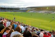 22 August 2011; Supporters watch on during a Kilkenny training session ahead of the GAA Hurling All-Ireland Senior Championship Final, on September 4th. Kilkenny Hurling Squad Training, Nowlan Park, Kilkenny. Picture credit: Stephen McCarthy / SPORTSFILE