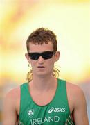 30 August 2011; Ciaran O'Lionaird, Ireland, before his Heat of the Men's 1500m event, where he finished in 6th position, in a time of 3:40.41, and qualified for the Semi-Final. IAAF World Championships - Day 4, Daegu Stadium, Daegu, Korea. Picture credit: Stephen McCarthy / SPORTSFILE