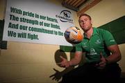 30 August 2011; Connacht captain Gavin Duffy after a press conference to introduce him as their new captain. Connacht Rugby Press Conference, The Sportsground, College Road, Galway. Picture credit: Diarmuid Greene / SPORTSFILE