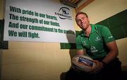 30 August 2011; Connacht captain Gavin Duffy after a press conference to introduce him as their new captain. Connacht Rugby Press Conference, The Sportsground, College Road, Galway. Picture credit: Diarmuid Greene / SPORTSFILE