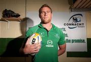 30 August 2011; Connacht captain Gavin Duffy after a press conference to introduce him as their new captain. Connacht Rugby Press Conference, The Sportsground, College Road, Galway. Picture credit: Diarmuid Greene / SPORTSFILE