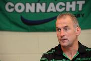 30 August 2011; Connacht head coach Eric Elwood during a press conference to announce Gavin Duffy as their new captain. Connacht Rugby Press Conference, The Sportsground, College Road, Galway. Picture credit: Diarmuid Greene / SPORTSFILE