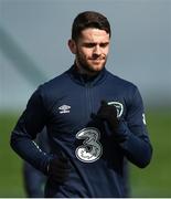 21 March 2017; Robbie Brady of Republic of Ireland during squad training at FAI National Training Centre, in Abbotstown, Co. Dublin. Photo by David Maher/Sportsfile