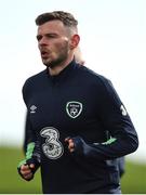 21 March 2017; Andy Boyle of Republic of Ireland during squad training at FAI National Training Centre, in Abbotstown, Co. Dublin. Photo by David Maher/Sportsfile