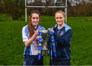 21 March 2017; In attendance at the Lidl All Ireland Post Primary School's Finals media day are St. Ciarans Ballygawley captain Chloe McCaffrey and teacher Neamh Woods. The Lidl All Ireland Post Primary School’s Finals take place this Sunday. The Lidl Senior A Final takes place in Cusack Park on at 1:00pm when John the Baptist from Limerick face St. Ciarans Ballygawley. The Lidl Senior B and C Finals will take place in O’Moore Park with Loreto Clonmel meeting St. Joseph’s Rochford Bridge at 12:15pm followed by the Senior C Final between Presentation Thurles and Holy Faith Clontarf at 2:15pm. Photo by Stephen McCarthy/Sportsfile