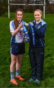 21 March 2017; In attendance at the Lidl All Ireland Post Primary School's Finals media day are St. Ciarans Ballygawley captain Chloe McCaffrey and teacher Neamh Woods. The Lidl All Ireland Post Primary School’s Finals take place this Sunday. The Lidl Senior A Final takes place in Cusack Park on at 1:00pm when John the Baptist from Limerick face St. Ciarans Ballygawley. The Lidl Senior B and C Finals will take place in O’Moore Park with Loreto Clonmel meeting St. Joseph’s Rochford Bridge at 12:15pm followed by the Senior C Final between Presentation Thurles and Holy Faith Clontarf at 2:15pm. Photo by Stephen McCarthy/Sportsfile