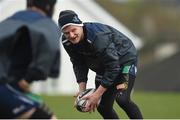 21 March 2017; Steve Crosbie in action during Connacht Rugby squad training at The Sportsground in Galway. Photo by Diarmuid Greene/Sportsfile