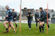 21 March 2017; Bundee Aki in action during Connacht Rugby squad training at The Sportsground in Galway. Photo by Diarmuid Greene/Sportsfile