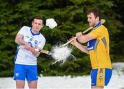 22 March 2017; Stephen Bennett, left, of Waterford and Patrick O'Connor of Clare pictured at a media event at the Anner Hotel in Thurles, Co Tipperary, ahead of their Allianz Hurling League match in Cusack Park, Ennis, this coming Sunday. Photo by Diarmuid Greene/Sportsfile