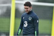 22 March 2017; Robbie Brady of Republic of Ireland during squad training at the FAI National Training Centre in Abbotstown, Co Dublin. Photo by David Maher/Sportsfile