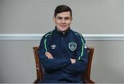 22 March 2017; Josh Cullen of the Republic of Ireland during the Republic of Ireland Under 21's Press Event at the CityWest Hotel in Saggart, Co Dublin. Photo by David Fitzgerald/Sportsfile