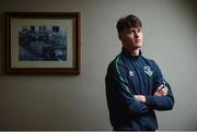 22 March 2017; Ciaran O'Hara of the Republic of Ireland during the Republic of Ireland Under 21's Press Event at the CityWest Hotel in Saggart, Co Dublin. Photo by David Fitzgerald/Sportsfile