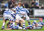 22 March 2017; Matthew Cullen of Blackrock College in action against St. Michaels College during the Bank of Ireland Leinster Schools Junior Cup Final match between St. Michaels College and Blackrock College at Donnybrook Stadium in Donnybrook, Dublin. Photo by Matt Browne/Sportsfile