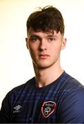 22 March 2017; Kieran O'Hara of the Republic of Ireland Under 21's poses for a portrait during a portrait session at the CityWest Hotel in Saggart, Co Dublin. Photo by Stephen McCarthy/Sportsfile