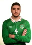 22 March 2017; Ryan Sweeney of the Republic of Ireland Under 21's poses for a portrait during a portrait session at the CityWest Hotel in Saggart, Co Dublin. Photo by Stephen McCarthy/Sportsfile