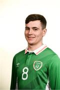 22 March 2017; Josh Cullen of the Republic of Ireland Under 21's poses for a portrait during a portrait session at the CityWest Hotel in Saggart, Co Dublin. Photo by Stephen McCarthy/Sportsfile