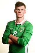 22 March 2017; Danny Kane of the Republic of Ireland Under 21's poses for a portrait during a portrait session at the CityWest Hotel in Saggart, Co Dublin. Photo by Stephen McCarthy/Sportsfile
